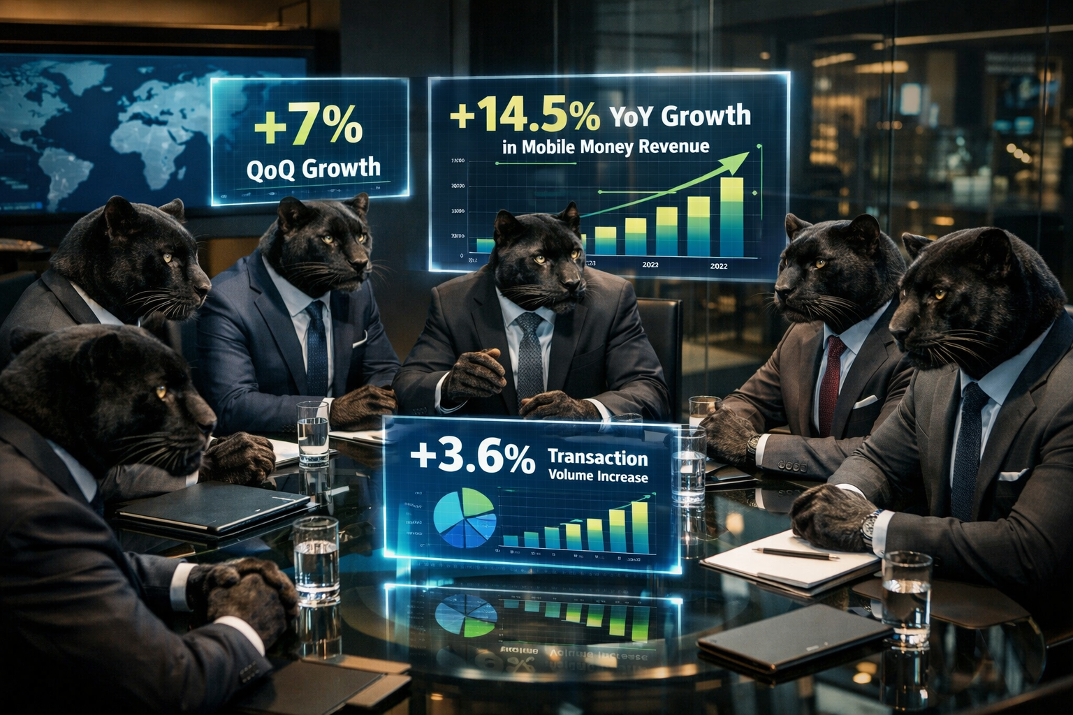 Gabon: Mobile money en hausse de 7% au T3 2025